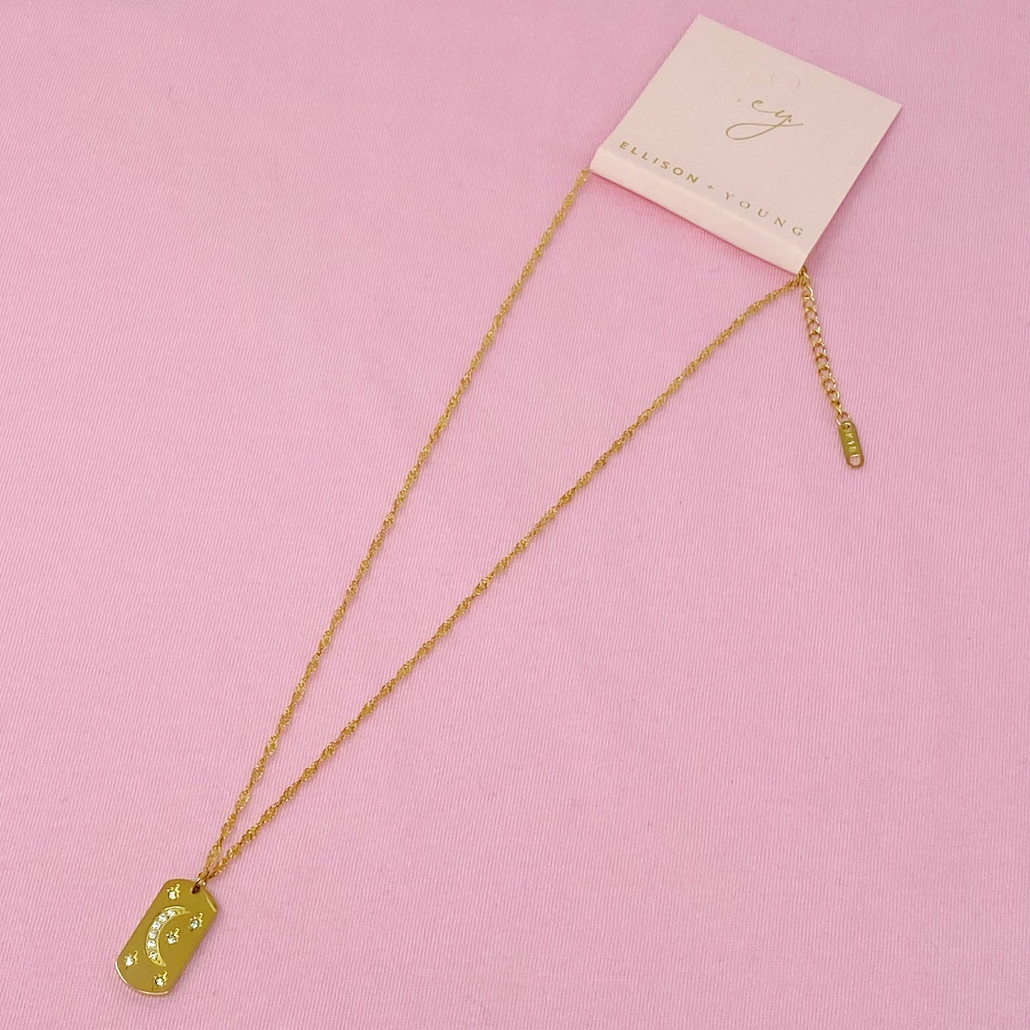 Mystical Moon And Stars Necklace-1