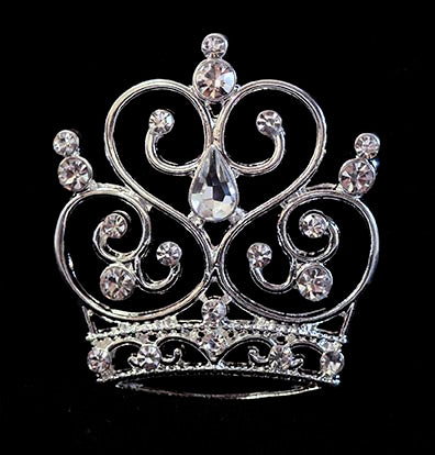 Heartstring Crown Pin