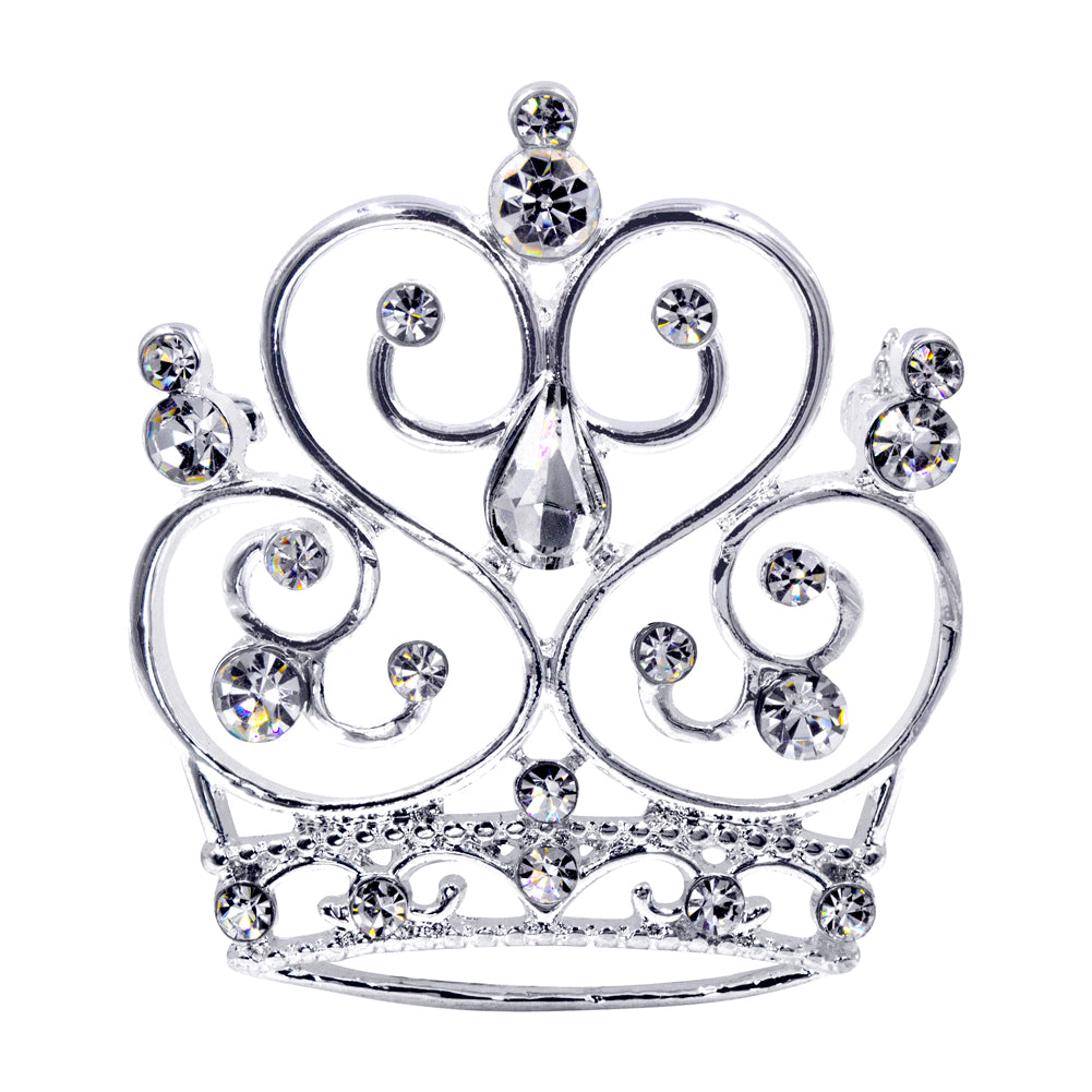 Heartstring Crown Pin