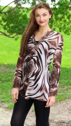 Band Collar Tunic Wholesale | Miami Apparel Wholesalers