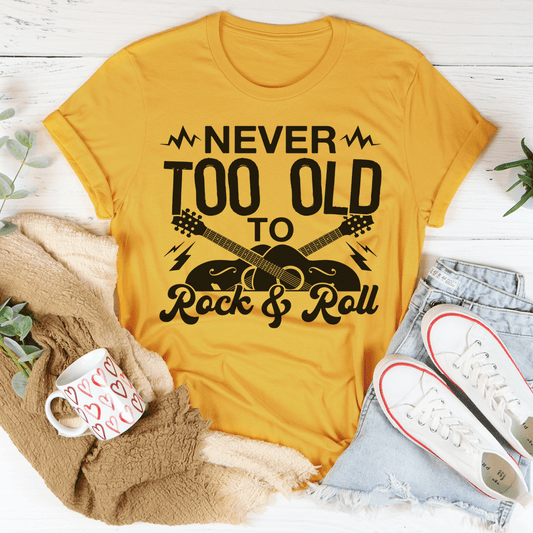 Eternal Rocker Tee: Unmatched Comfort Meets Timeless Style