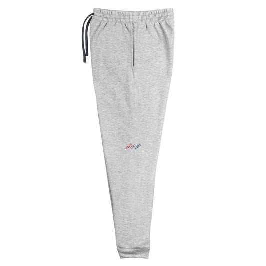 Pair of modern tapered leg Tempo Joggers with elastic waistband and side pockets for versatile athletic wear