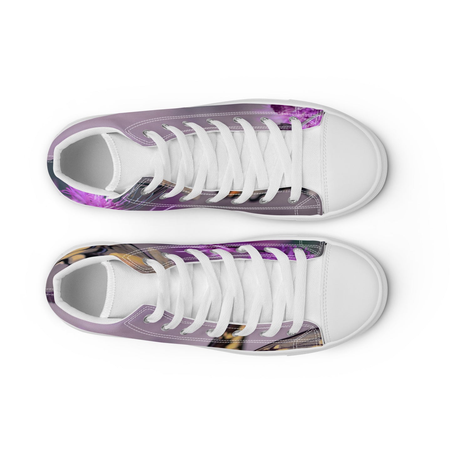 Women’s high top canvas shoes