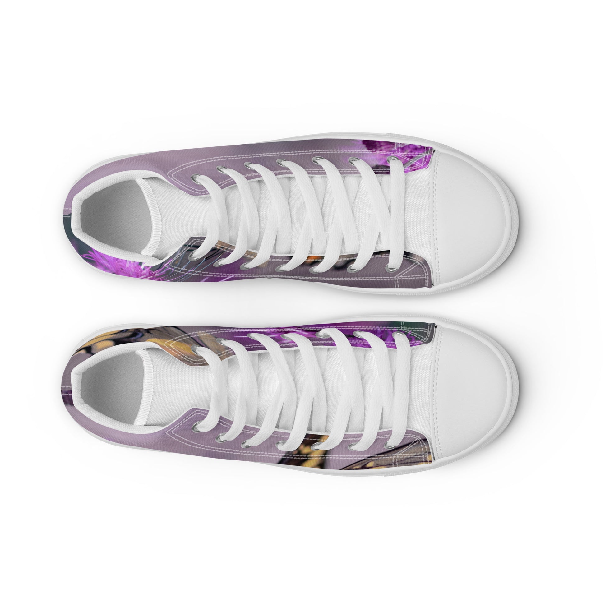 Women’s high top canvas shoes