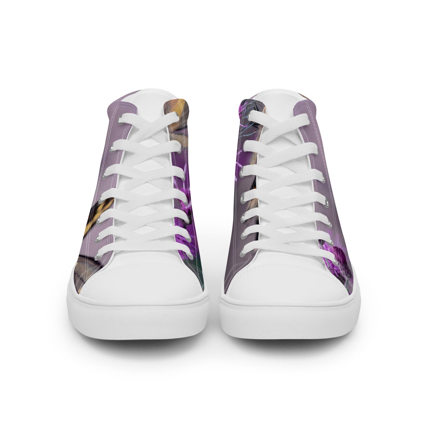 Women’s high top canvas shoes