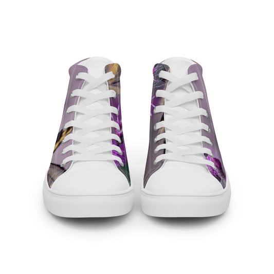 Women’s high top canvas shoes