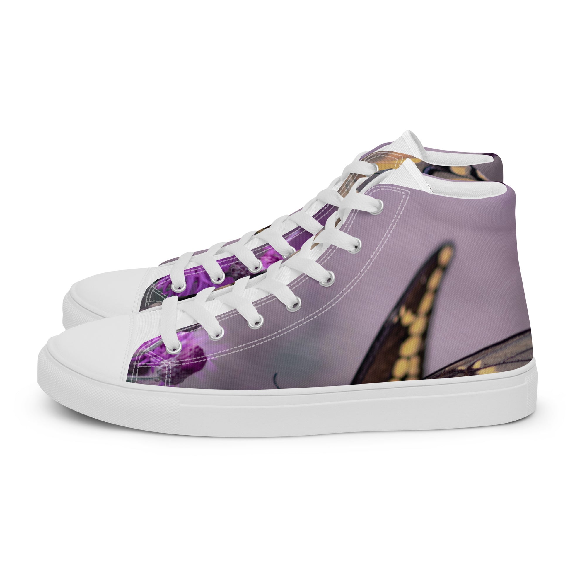 Women’s high top canvas shoes