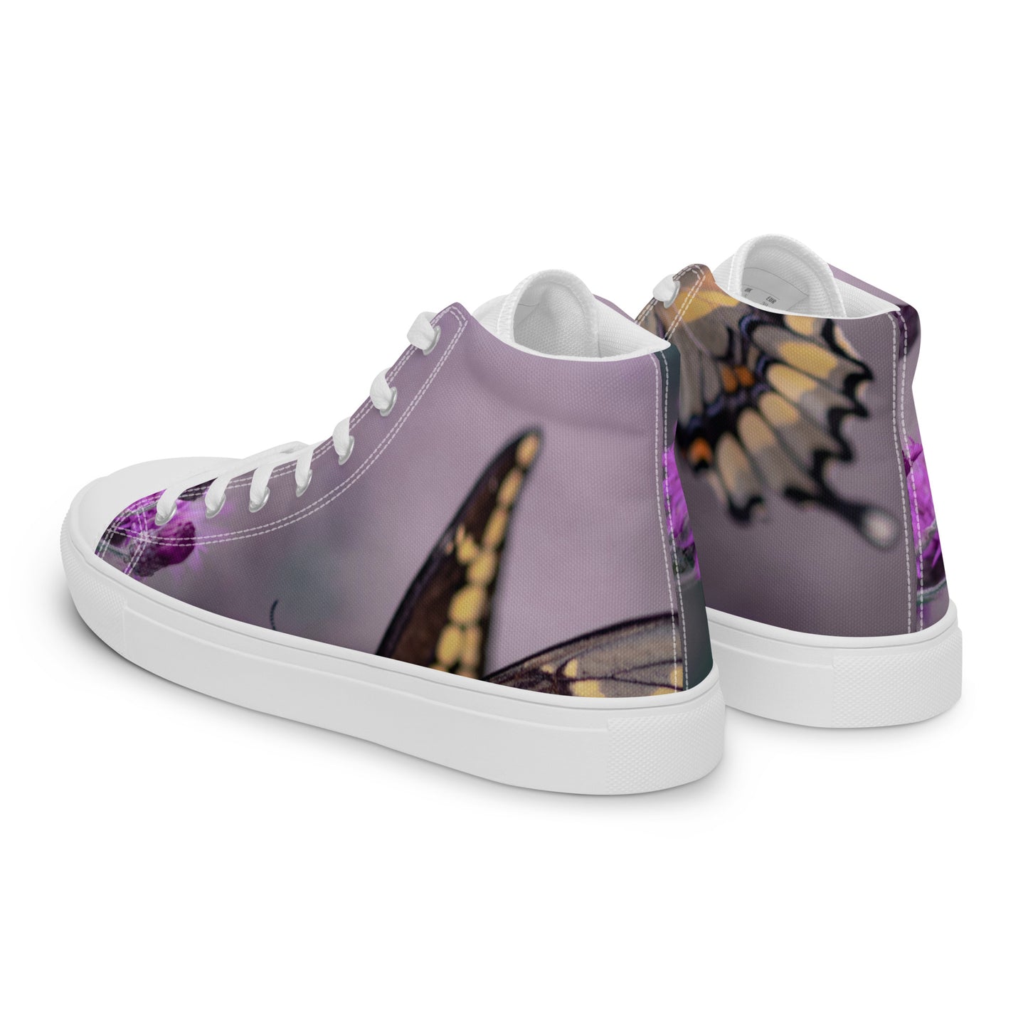 Women’s high top canvas shoes