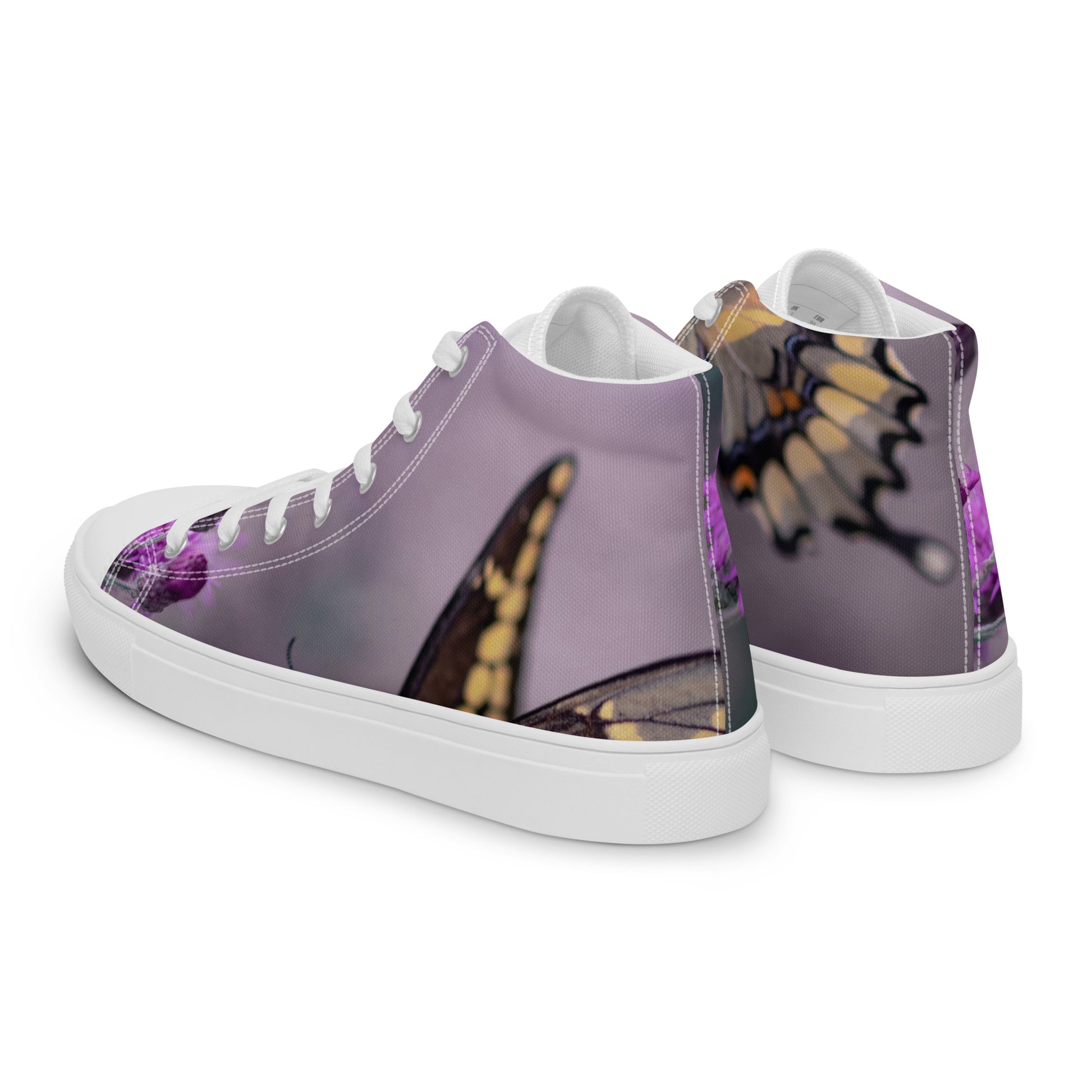Women’s high top canvas shoes