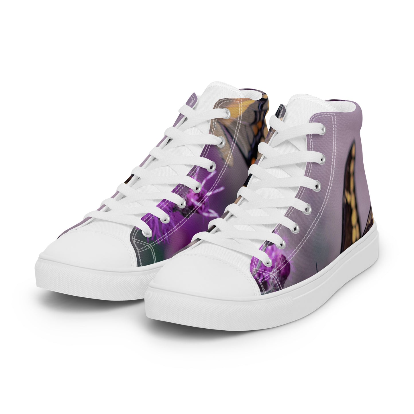Women’s high top canvas shoes