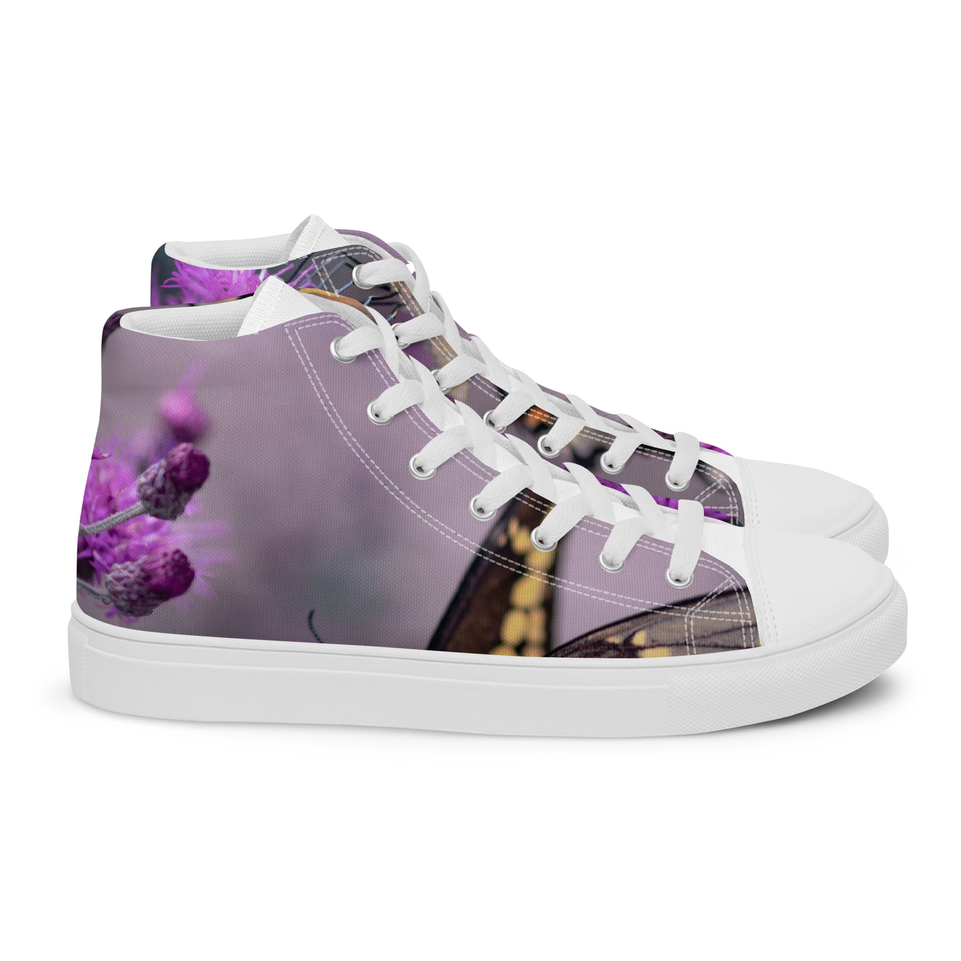 Women’s high top canvas shoes