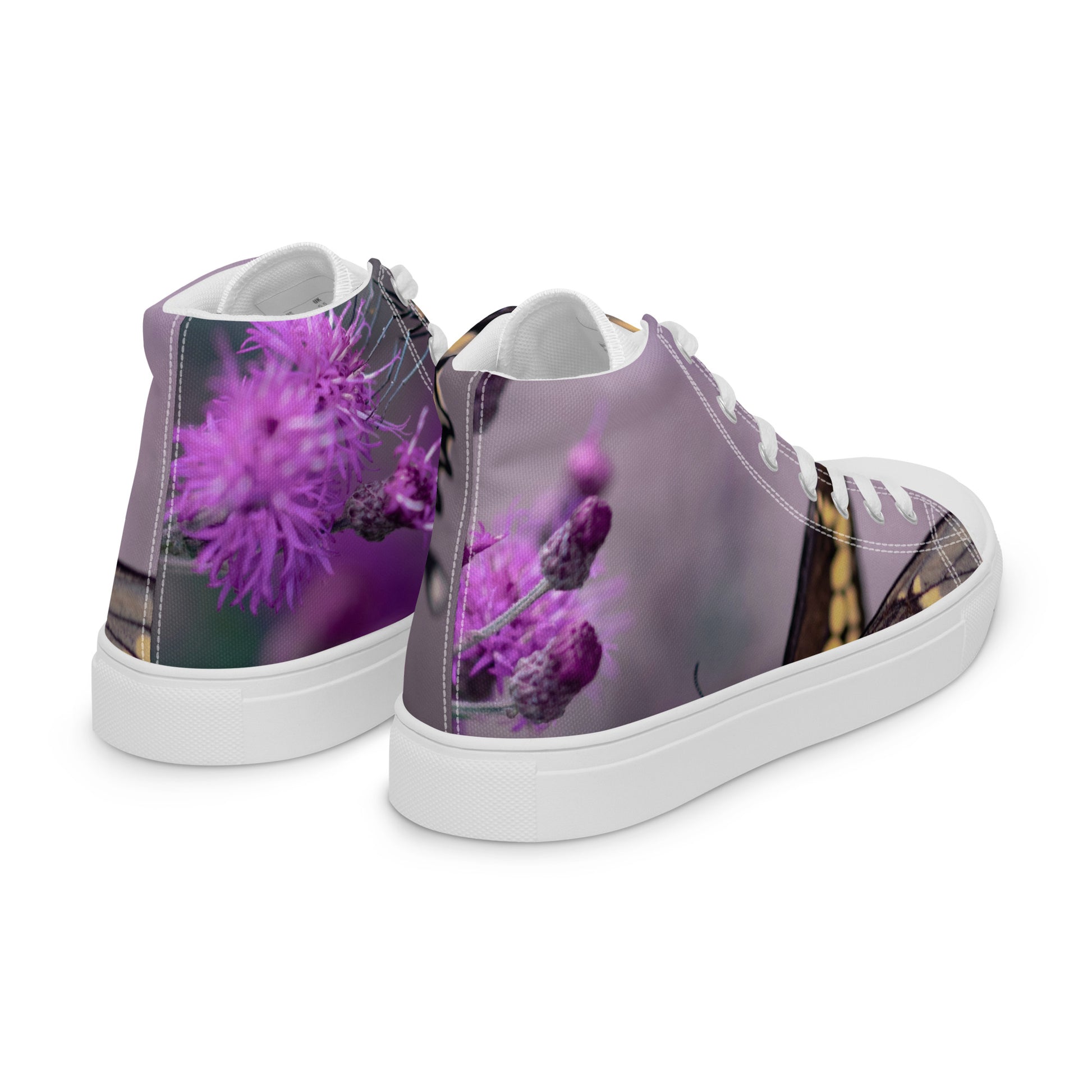 Women’s high top canvas shoes
